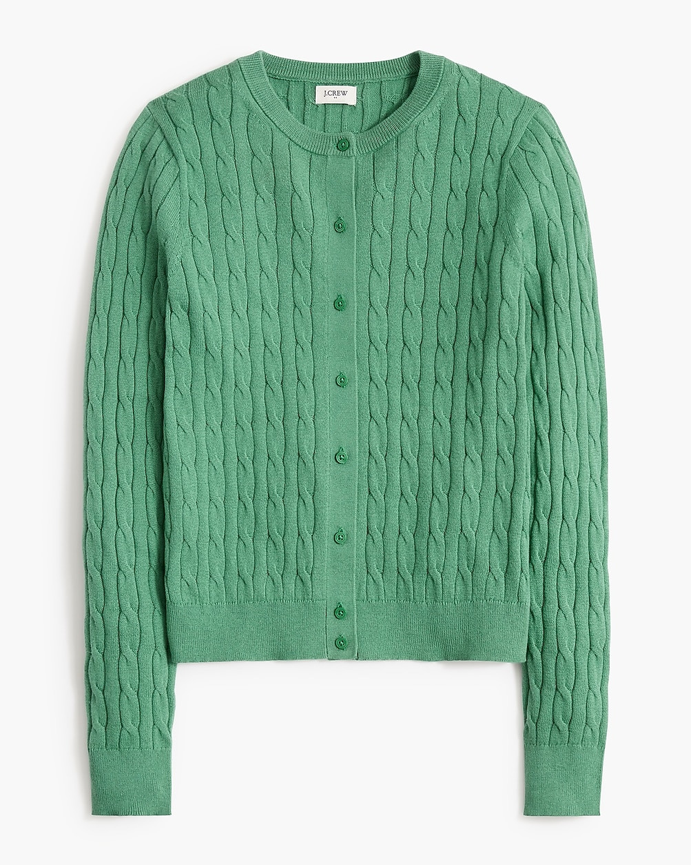 Cotton cable cardigan | J.Crew Factory