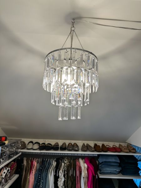 AMAZING quality plug in chandelier — great amazon home find under $40! 🙌🏼✨

#LTKhome #LTKunder50 #LTKFind