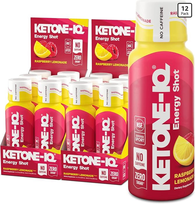 Ketone-IQ No Caffeine Performance Energy Shots – Ketone Fuel for Focus & Endurance, Metabolism ... | Amazon (US)