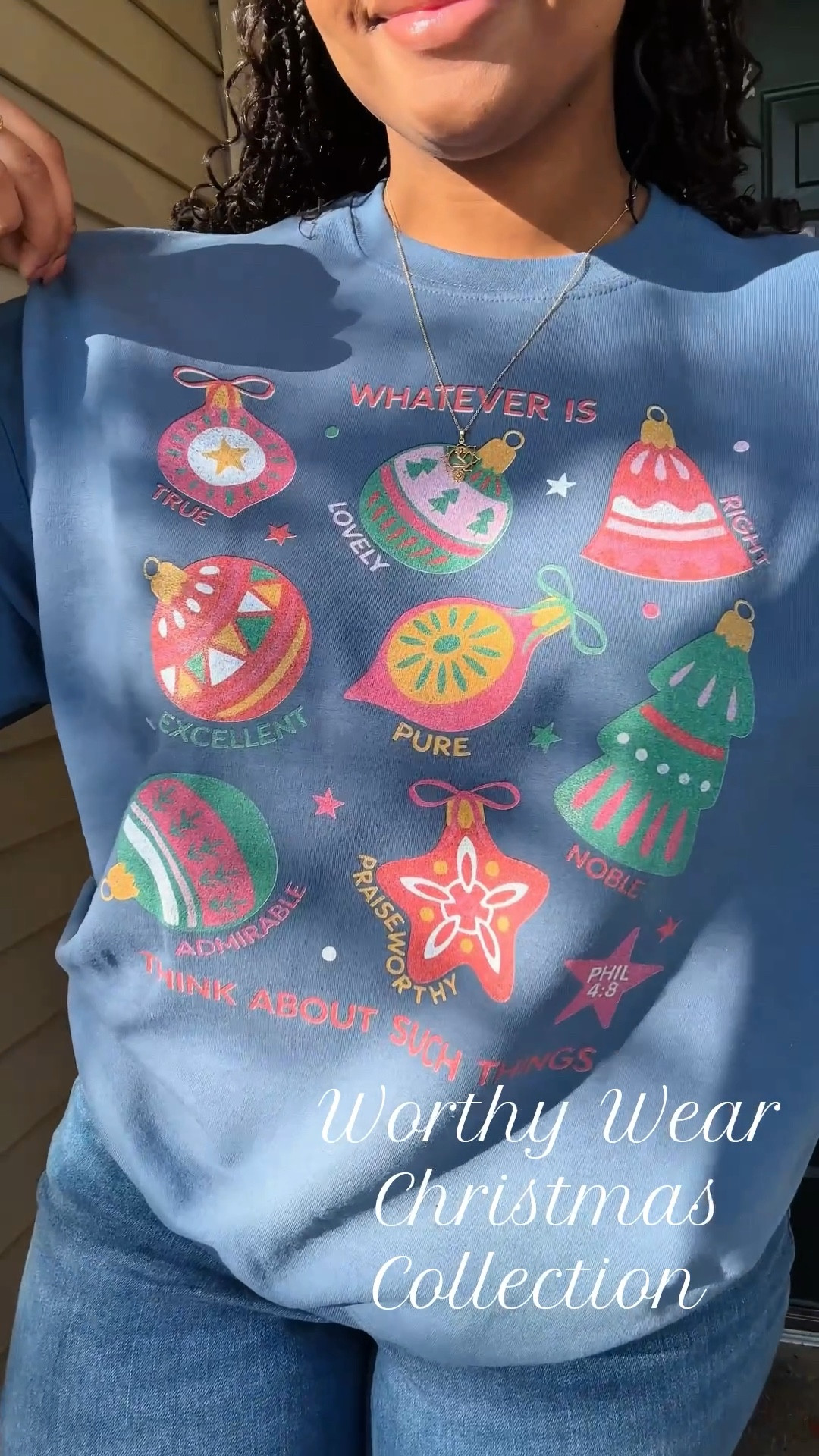 Worthy Wear Christmas Collection ✨ Share meaningful reminders of faith this holiday season! Use Code: JUSTALA for 30% off your order! 

#LTKGiftGuide #LTKSeasonal #LTKHoliday