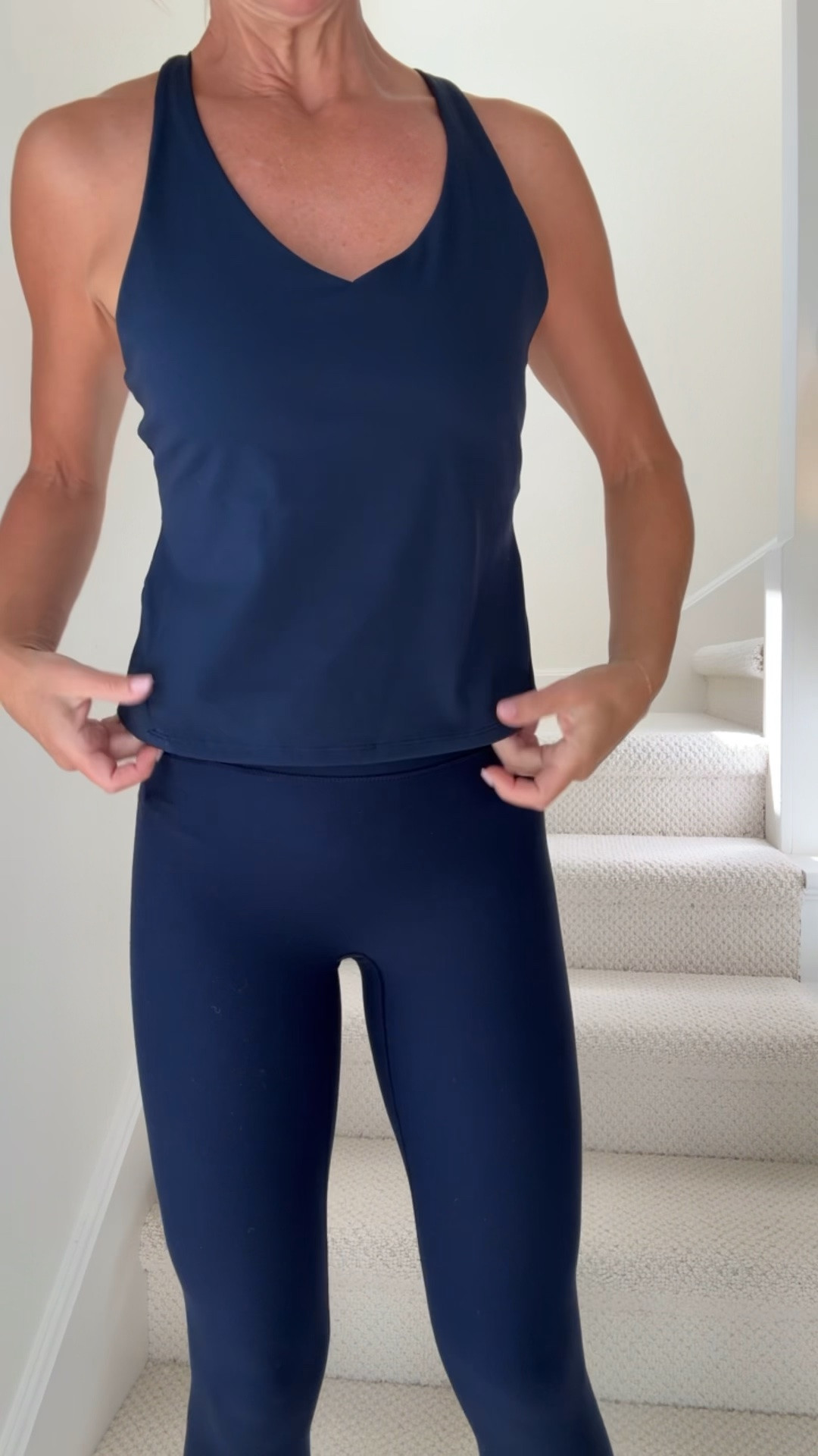 Flattering workout set that is on a secret sale!!! 

Use code LTK20 to get the discount!!!

#LTKootd #LTKOver40 #LTKSaleAlert