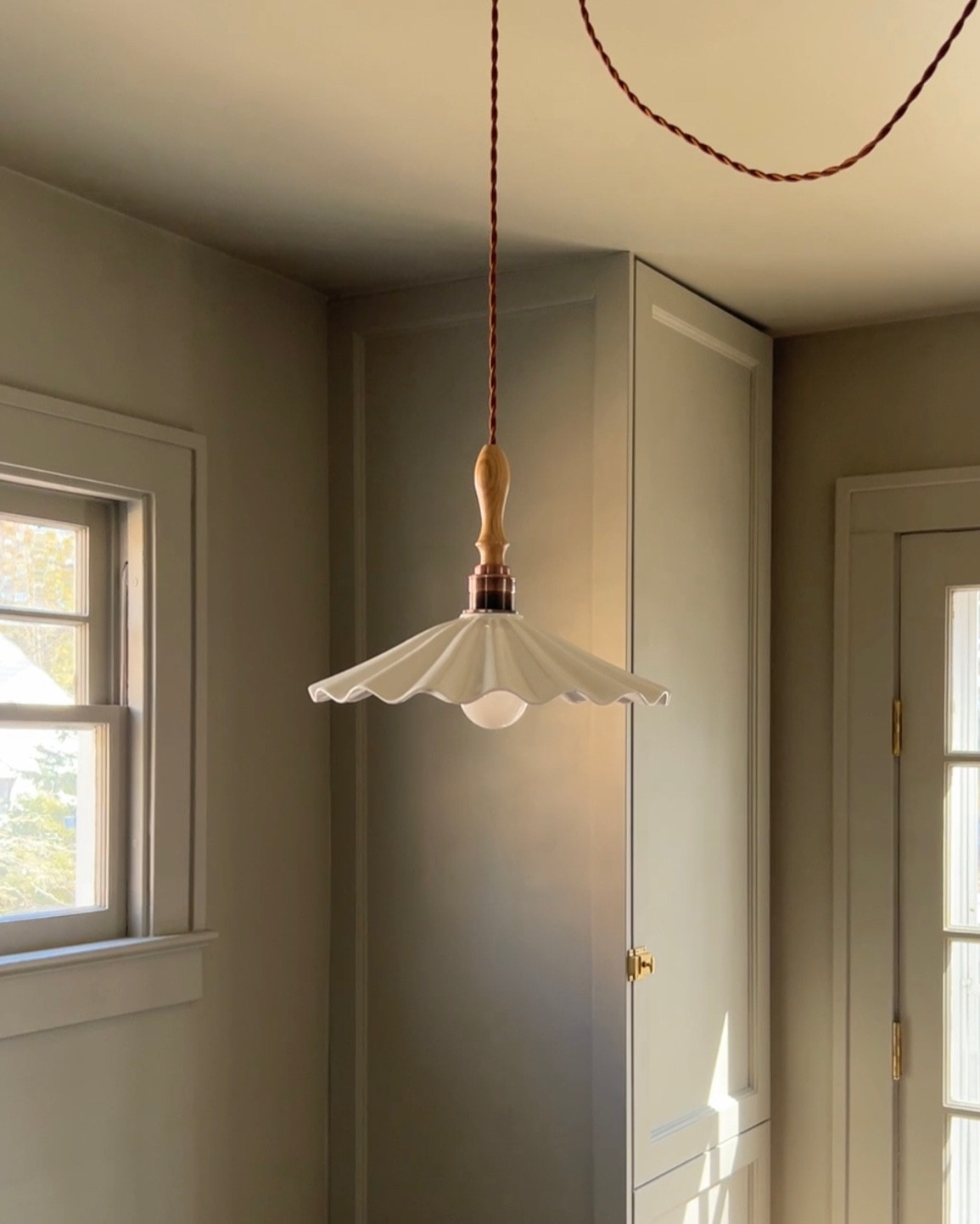 Pendant light fixture - delicate ceramic pendant light - dining room light fixture 

#LTKhome #LTKFind