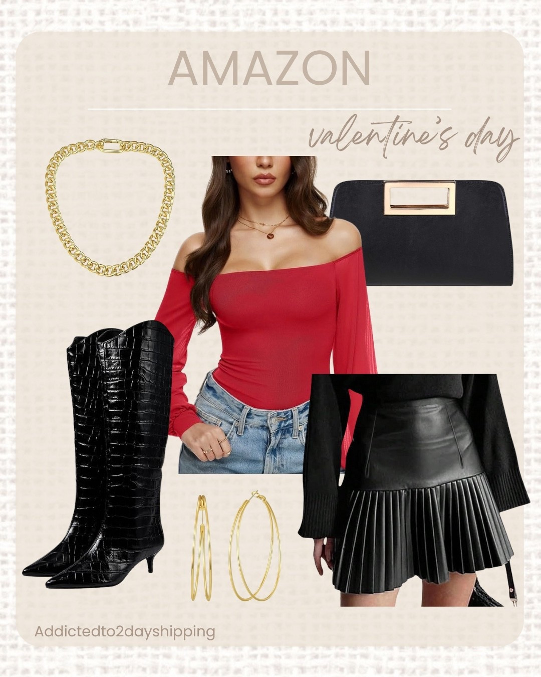 Amazon Valentine’s Day outfit inspo 

#LTKValentine #LTKSaleAlert #LTKootd