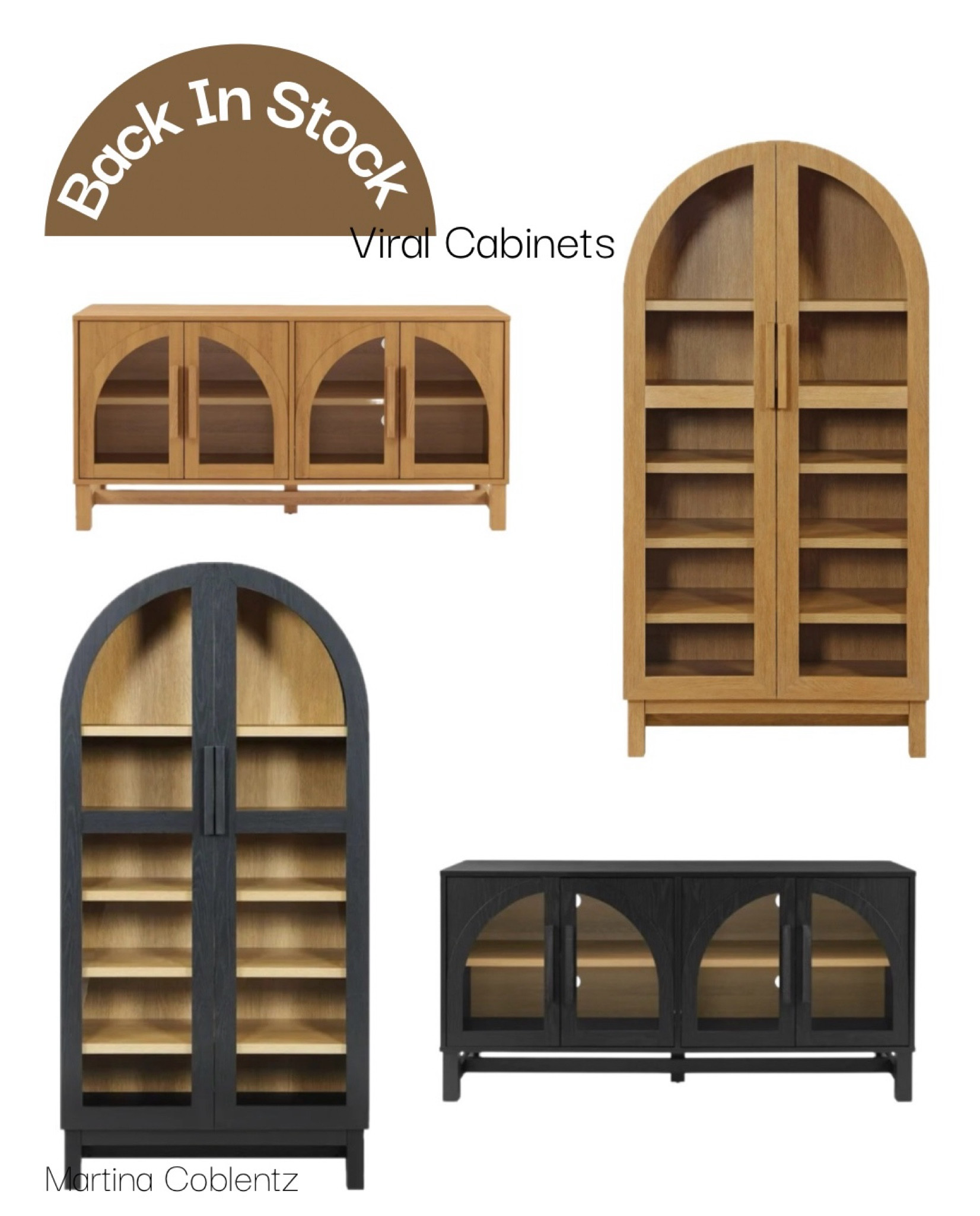The viral cabinets are back in stock! They are affordable lookalikes of higher end brands. 

•affordable home •lookalike •designer •Walmart finds •better home and garden •cabinets •arched cabinet •home decor •neutral home •aesthetic 

#LTKFamily #LTKHome #LTKxWayfair