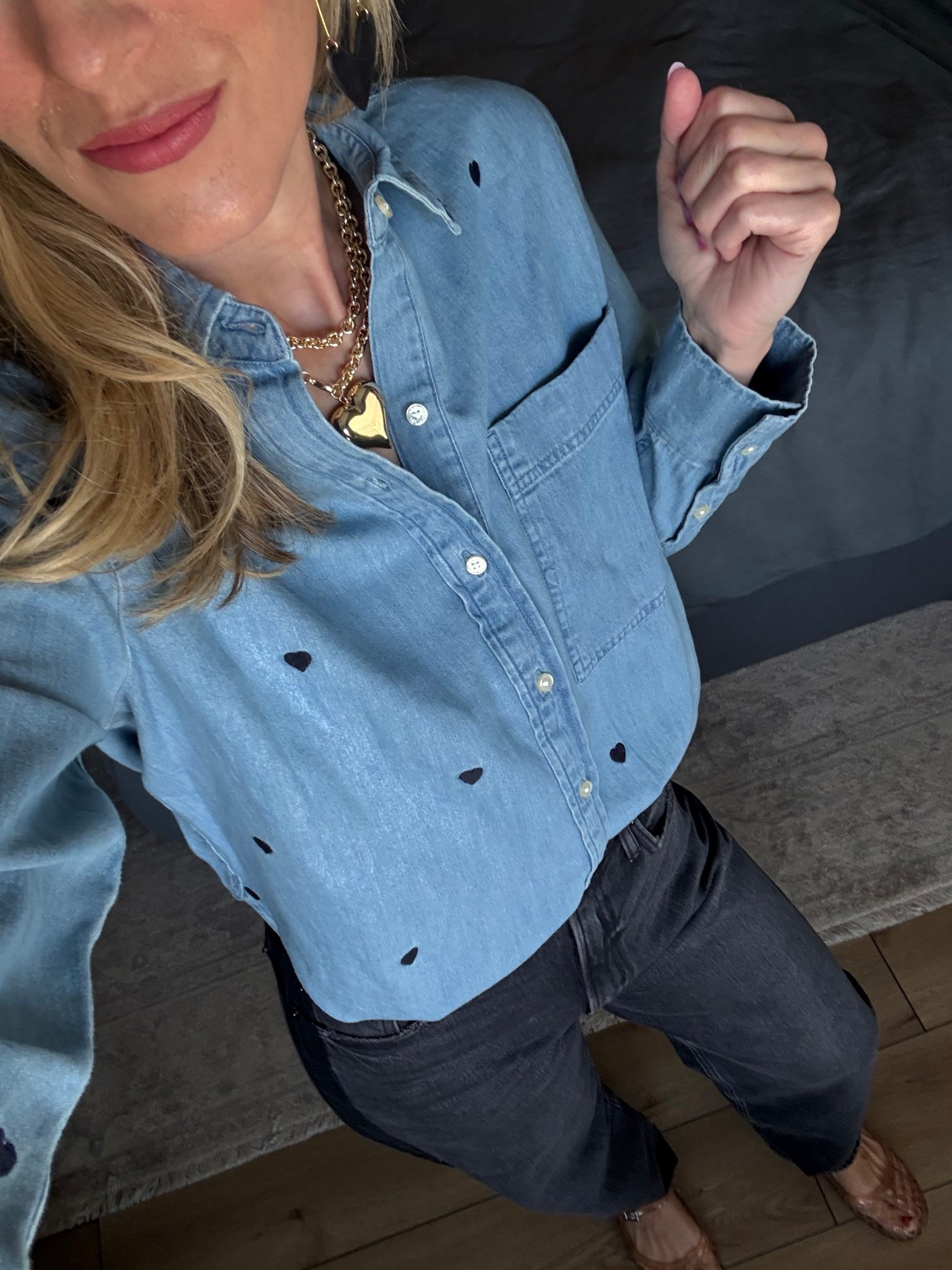 Love a high low look!!  Cutest tops at Walmart right now!  I also love these sandals.

#LTKOver40 #LTKootd #LTKgrwm