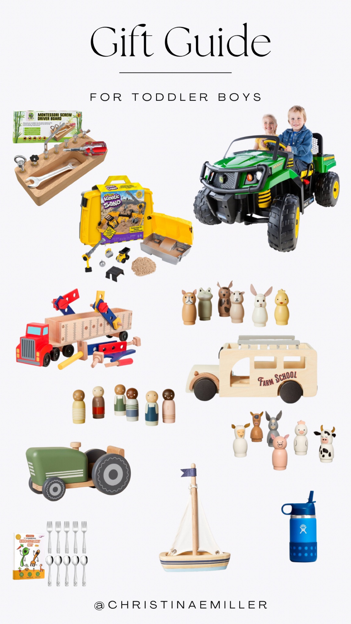 Gift guide for toddler boys 

#LTKCyberWeek #LTKGiftGuide #LTKHoliday