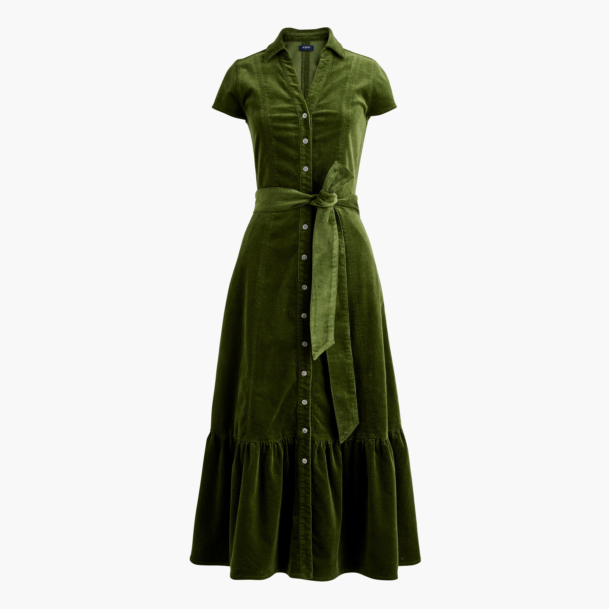 Corduroy shirt-dress | J.Crew Factory