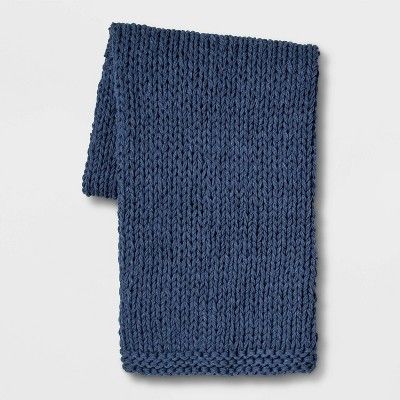 Chunky Knit Throw Blankets - Threshold™ | Target