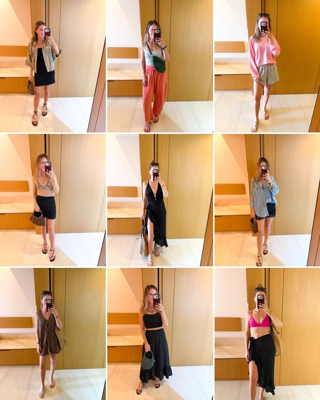 All of my outfits from our time in Mexico! 