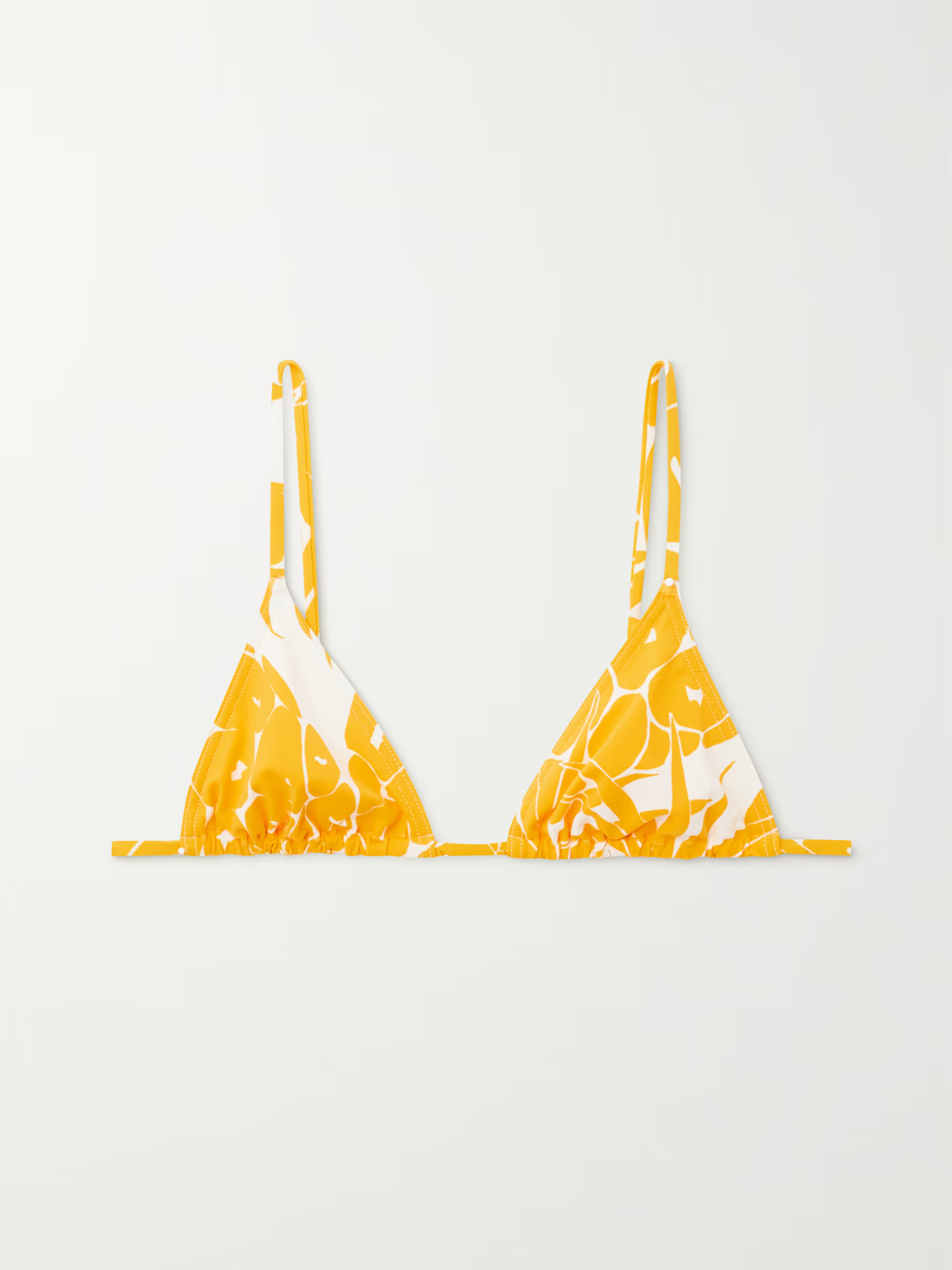 Les Essentiels Mouna printed triangle bikini top | NET-A-PORTER (US)