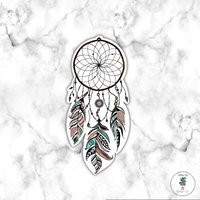 Boho Dreamcatcher Sticker | Etsy (US)
