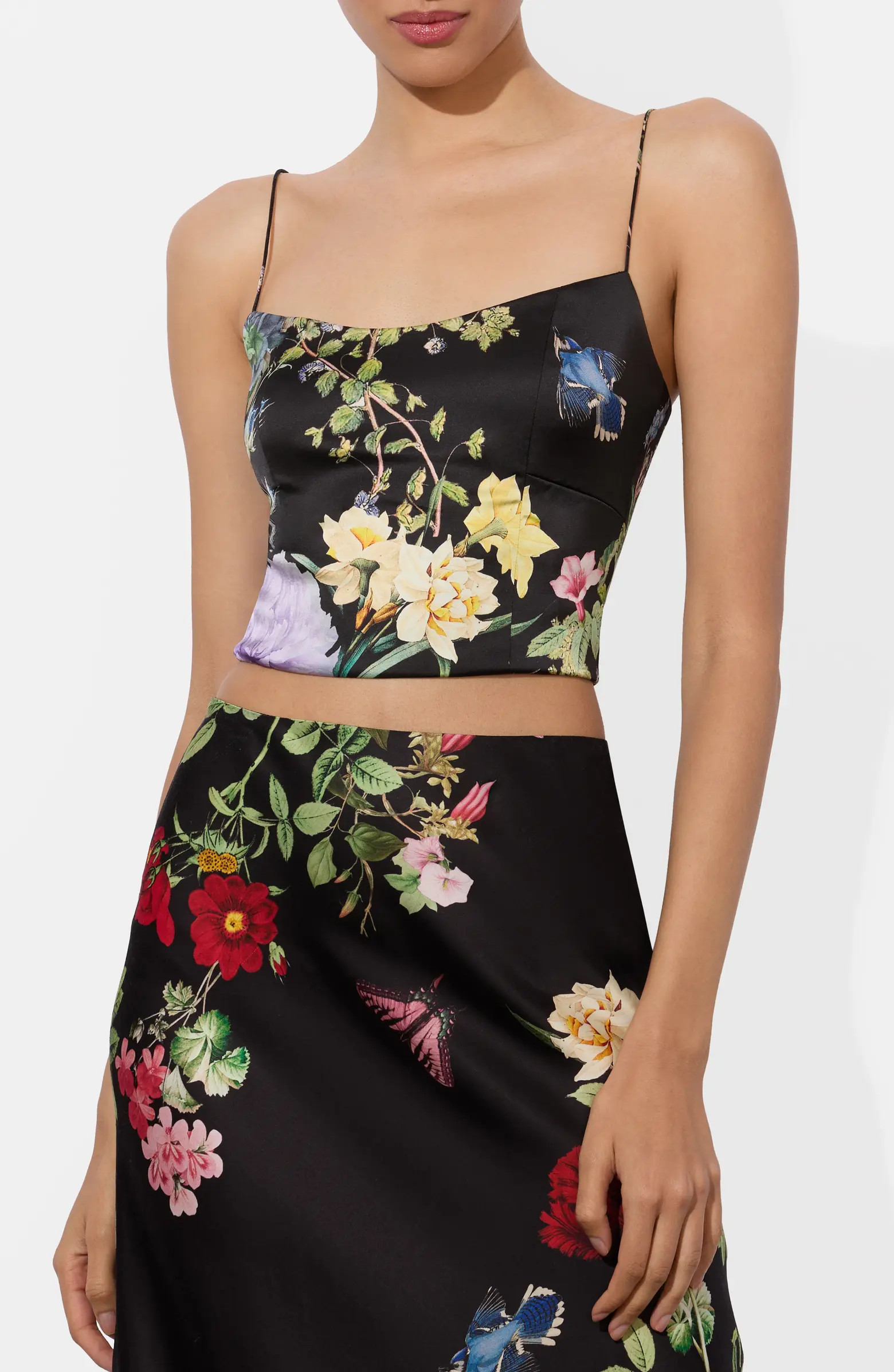 Alice + Olivia Saylor Bustier Crop Camisole | Nordstromrack | Nordstrom Rack