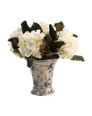 Hydrangea And Magnolia Arrangement | TJ Maxx
