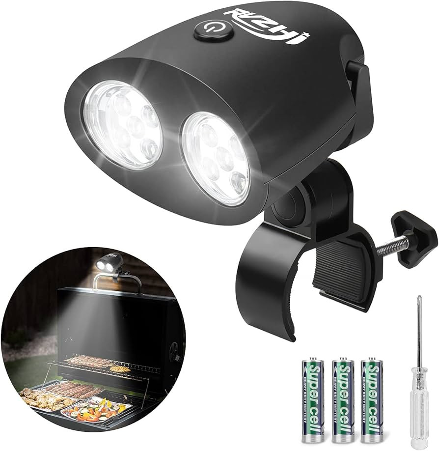 RVZHI Grill Light BBQ Accessories: Grilling Gifts for Men Christmas Stocking Stuffers, Smoker Grilli | Amazon (US)