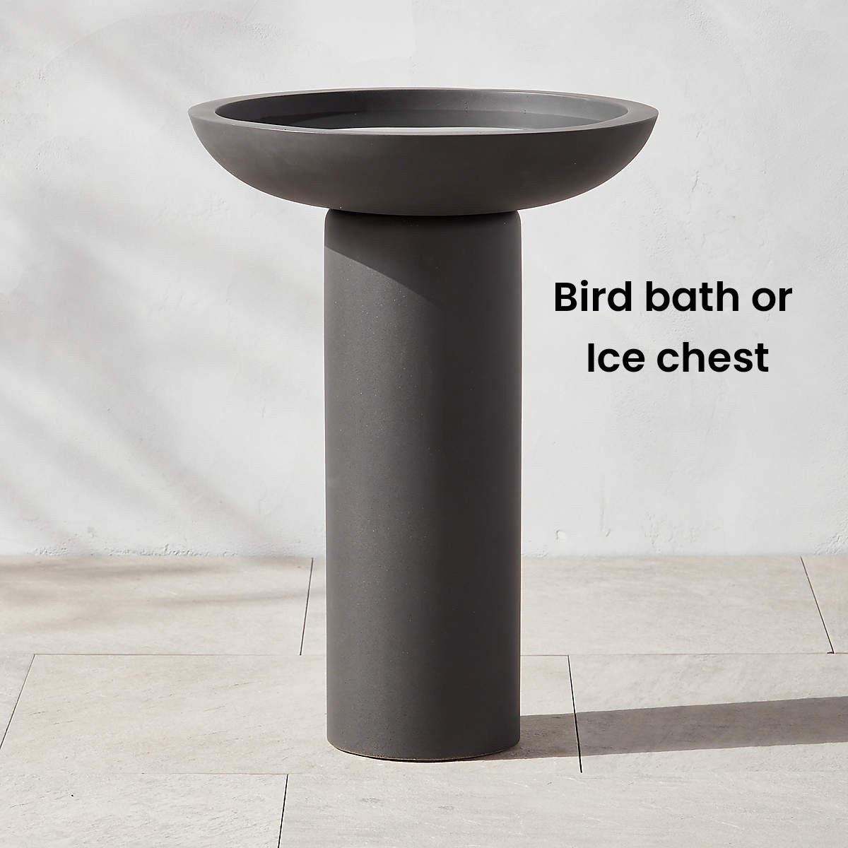 Onsale! This modern take on a birdbath or use as a drink chest. Gorgeous on your patio. @Crate & Barrel @cn2.

#LTKSeasonal #LTKHome #LTKSaleAlert