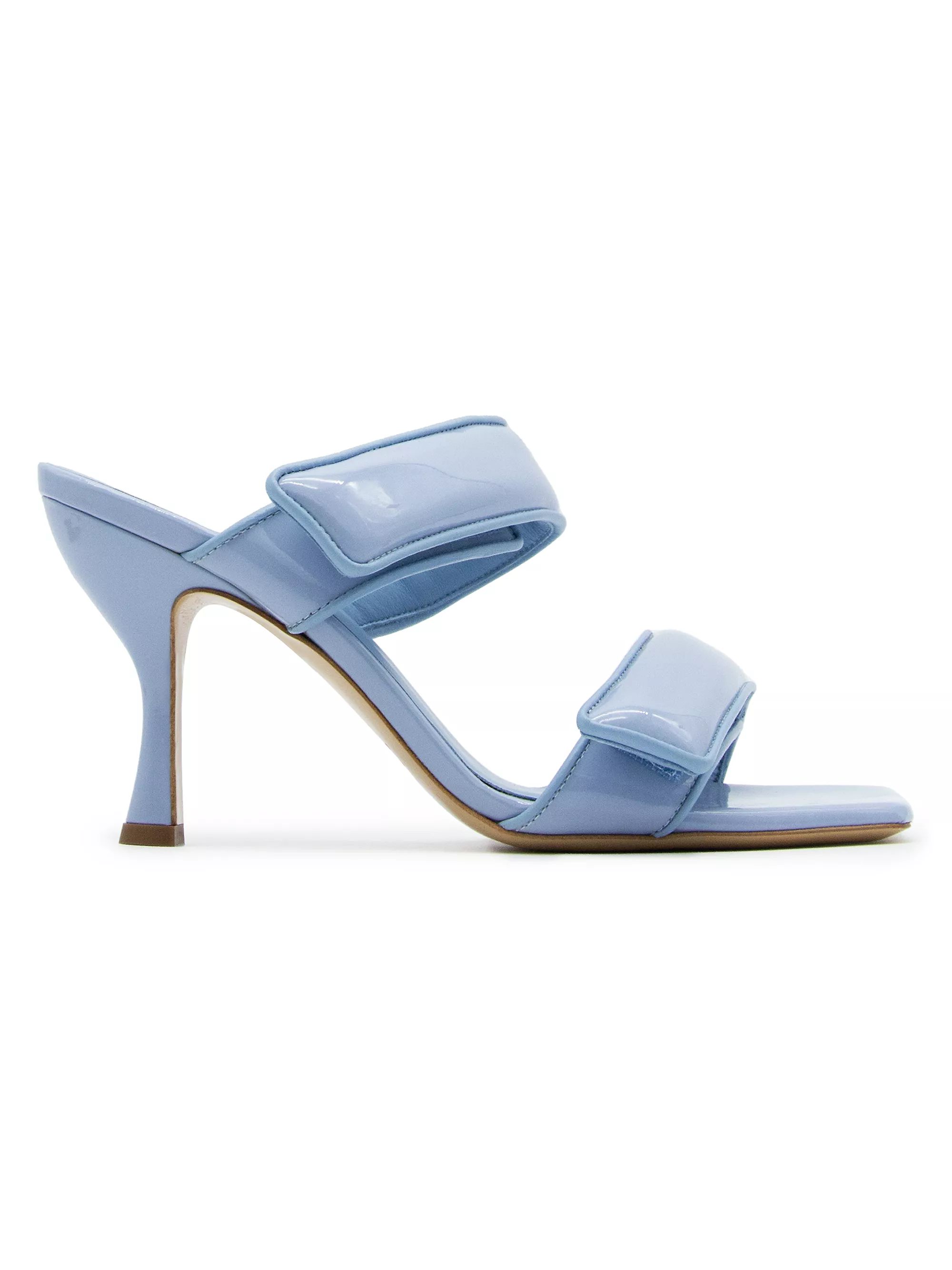 Patent Leather Two-Strap Sandals | Saks Fifth Avenue