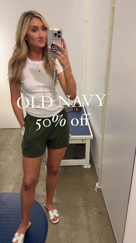 Old Navy 50% off Memorial Day sale! More colors in all. Vacation. Summer. Shorts. 

#LTKFindsUnder50 #LTKSaleAlert #LTKVideo