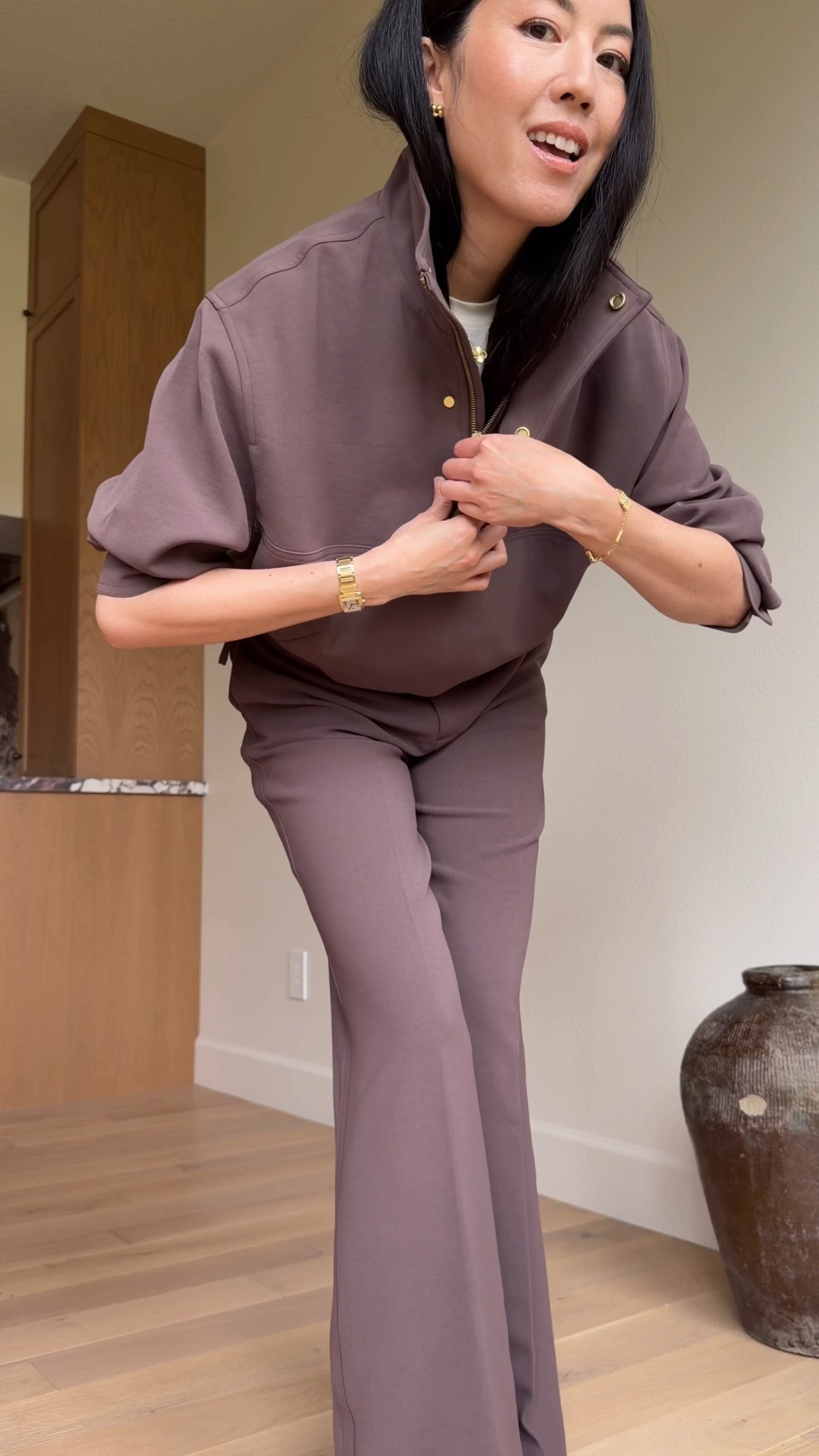 Weekend OOTD 

I’m wearing a 4 in 31” length in the pants and a small in the top.

#LTKootd #LTKgrwm #LTKOver40