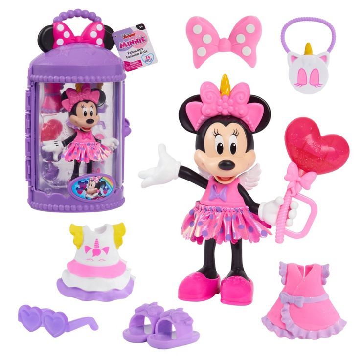 Minnie Mouse Fabulouse Fashion Doll Unicorn Fantasy | Target