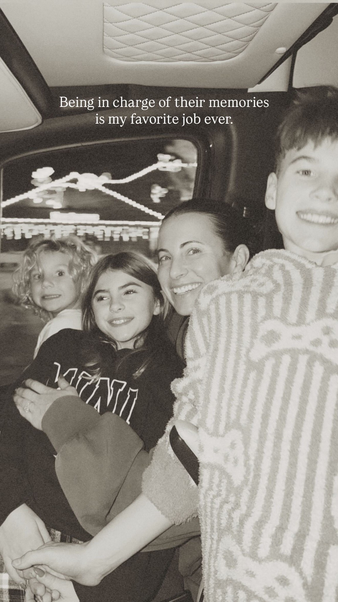 Being in charge of their memories is my favorite job ever.