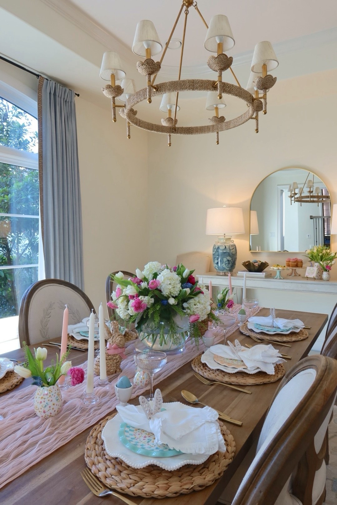 let’s set up for easter 🐰🐣 

easter set up, easter table, formal dining, family traditions, MacKenzie-Childs, holiday 

#LTKstorytime #LTKvlog #LTKHome