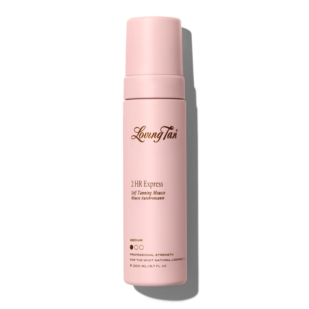 2 HR Express Self-Tanning Mousse Medium 200ml | Loving Tan - US