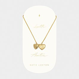 'Auntie' Waterproof Gold Sentiment Necklace | Katie Loxton Ltd. (UK)