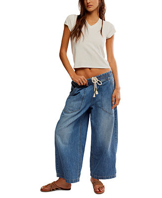 Free People Women's Easy Peasy Pull-On Jeans - Macy's | Macy's