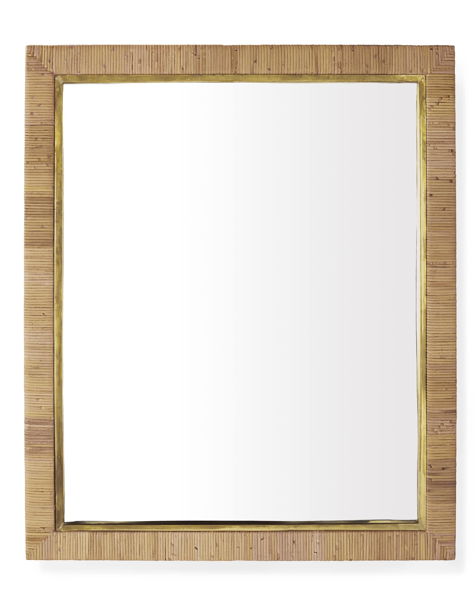 Balboa Rattan Mirror | Serena and Lily