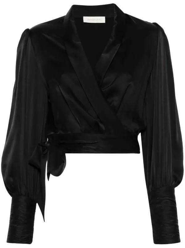 silk blouse | Farfetch Global