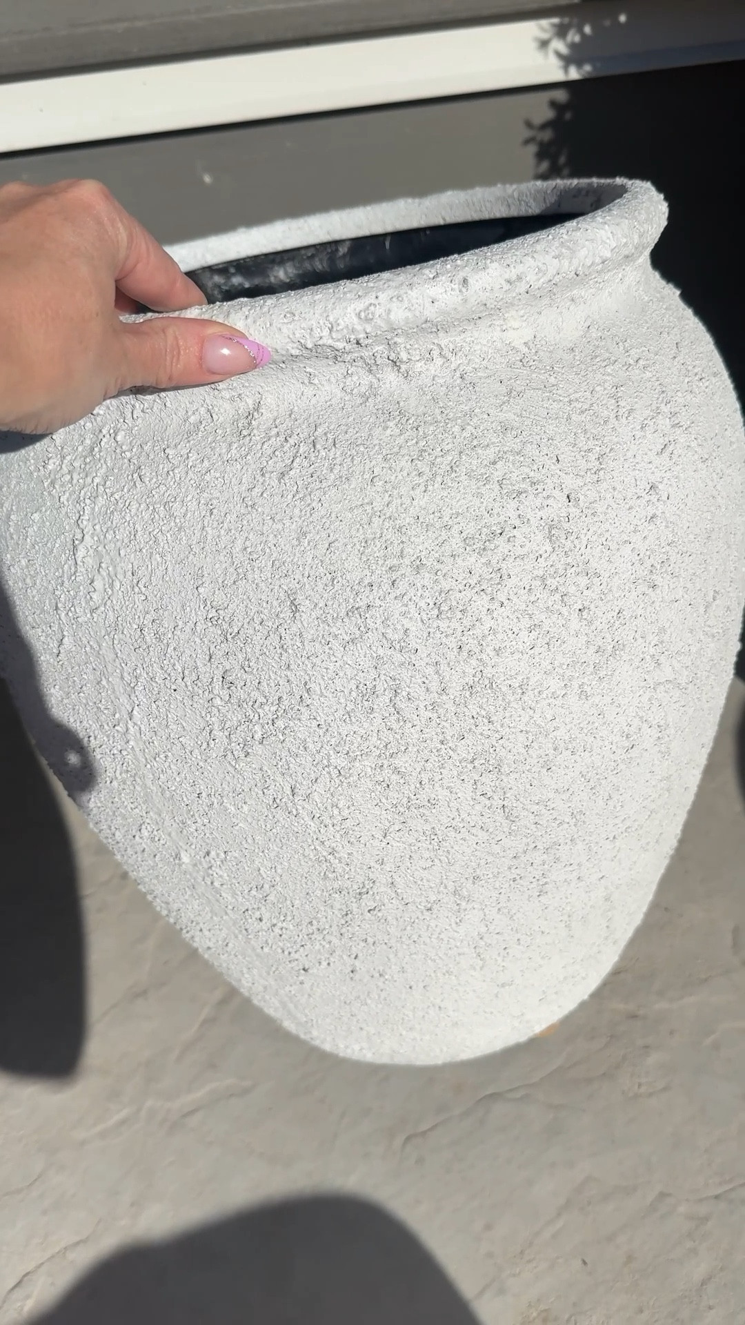 I love these beautiful planters, they look like real pottery and they are self watering! They come in 2 sizes, I have the smaller size here 

#LTKHome #LTKSeasonal