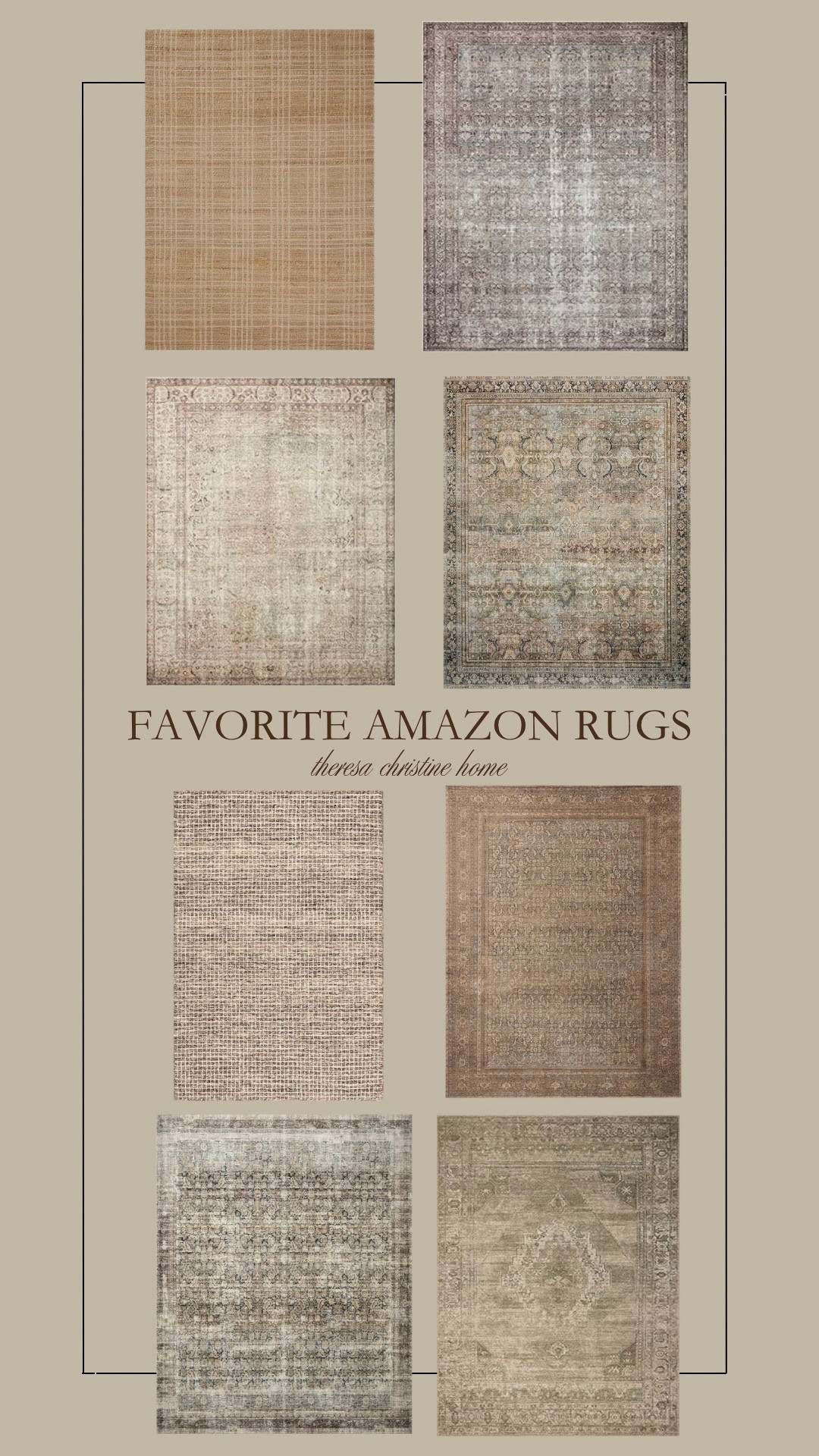 Favorite Amazon rugs🤎

#LTKFindsUnder100 #LTKHome #LTKFindsUnder50