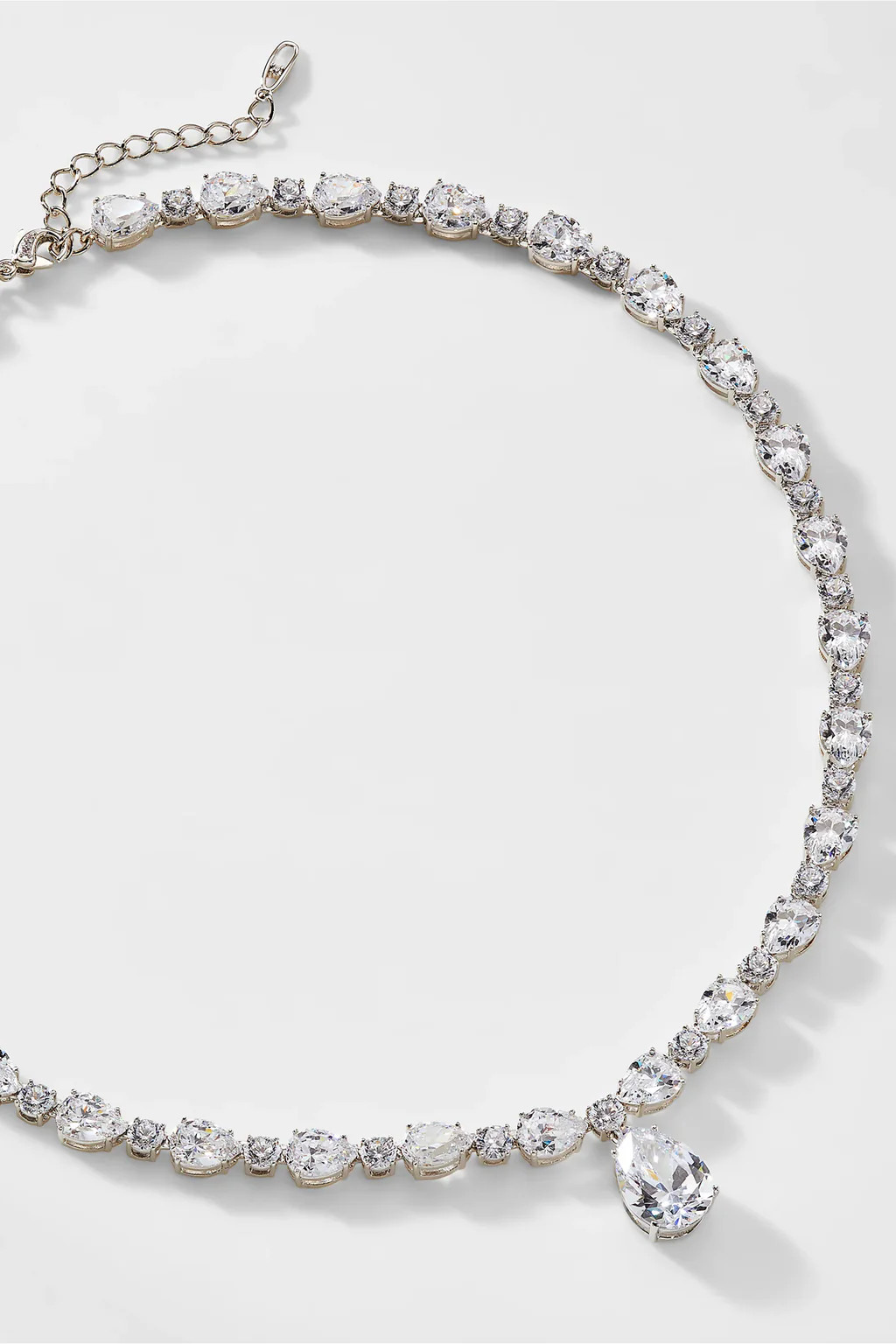 CZ PEAR DROP NECKLACE | NADRI