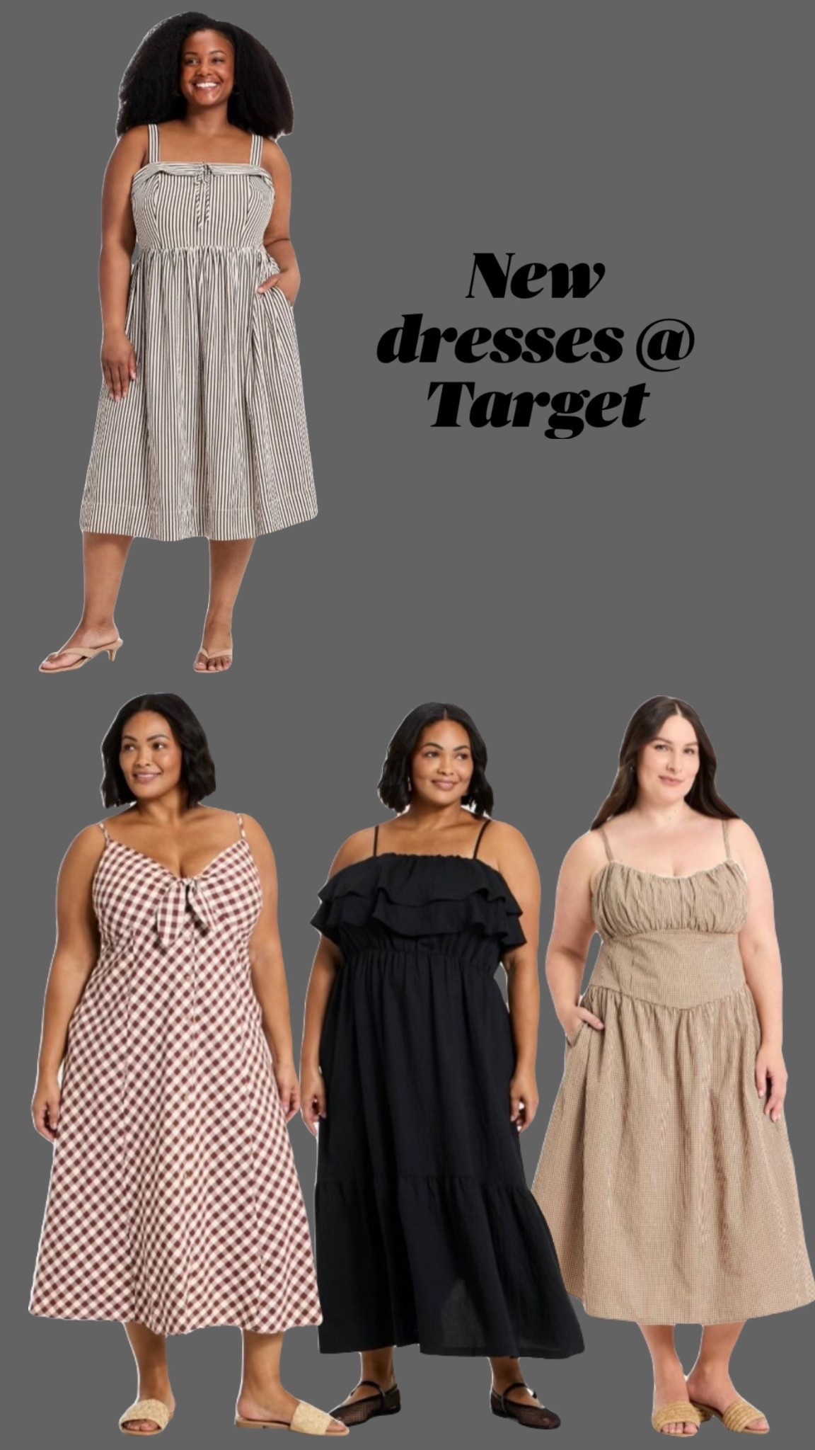 New spring and summer dresses at Target

#LTKootd #LTKPlusSize