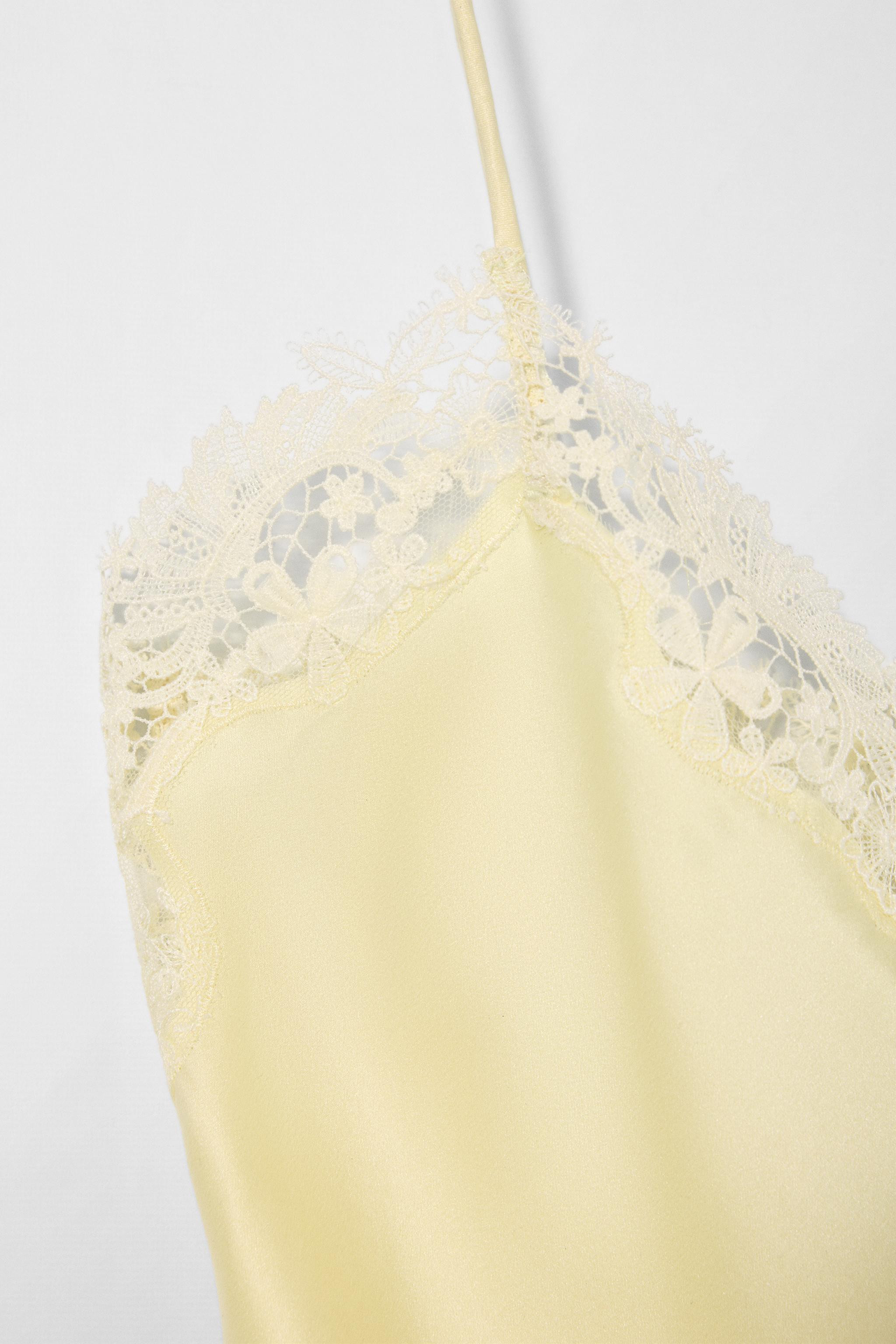 SILK CAMISOLE TOP KATE MOSS X ZARA | Zara US