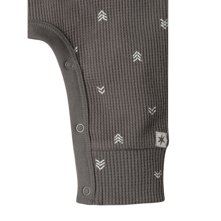 Modern Moments by Gerber Baby Boy or Girl Unisex Long Leg Romper, Sizes 0/3M - 24M | Walmart (US)