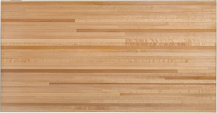 CONSDAN Butcher Block Counter Top, USA Grown Hard Maple Solid Hardwood Countertop, Washer/Laundry... | Amazon (US)