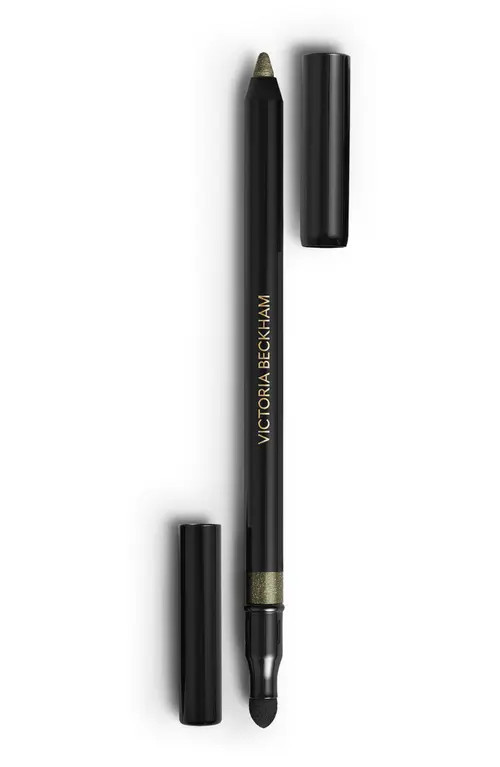 Victoria Beckham Satin Kajal Liner in Sequin Green at Nordstrom | Nordstrom