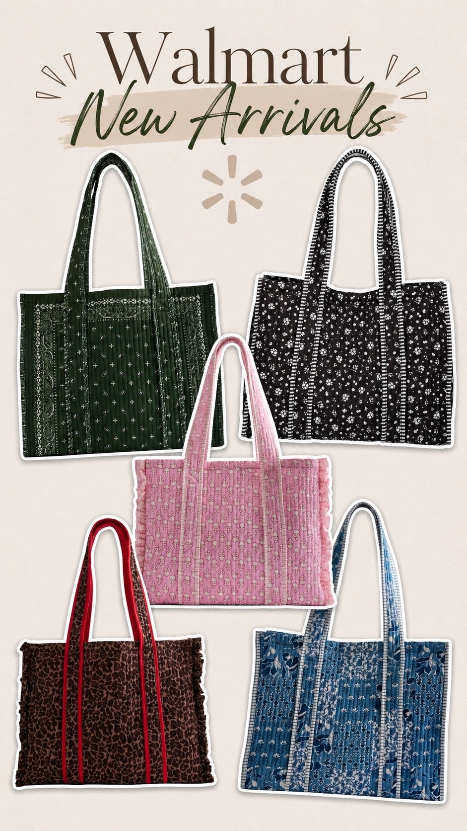New $20 quilted bags at Walmart

#LTKSaleAlert