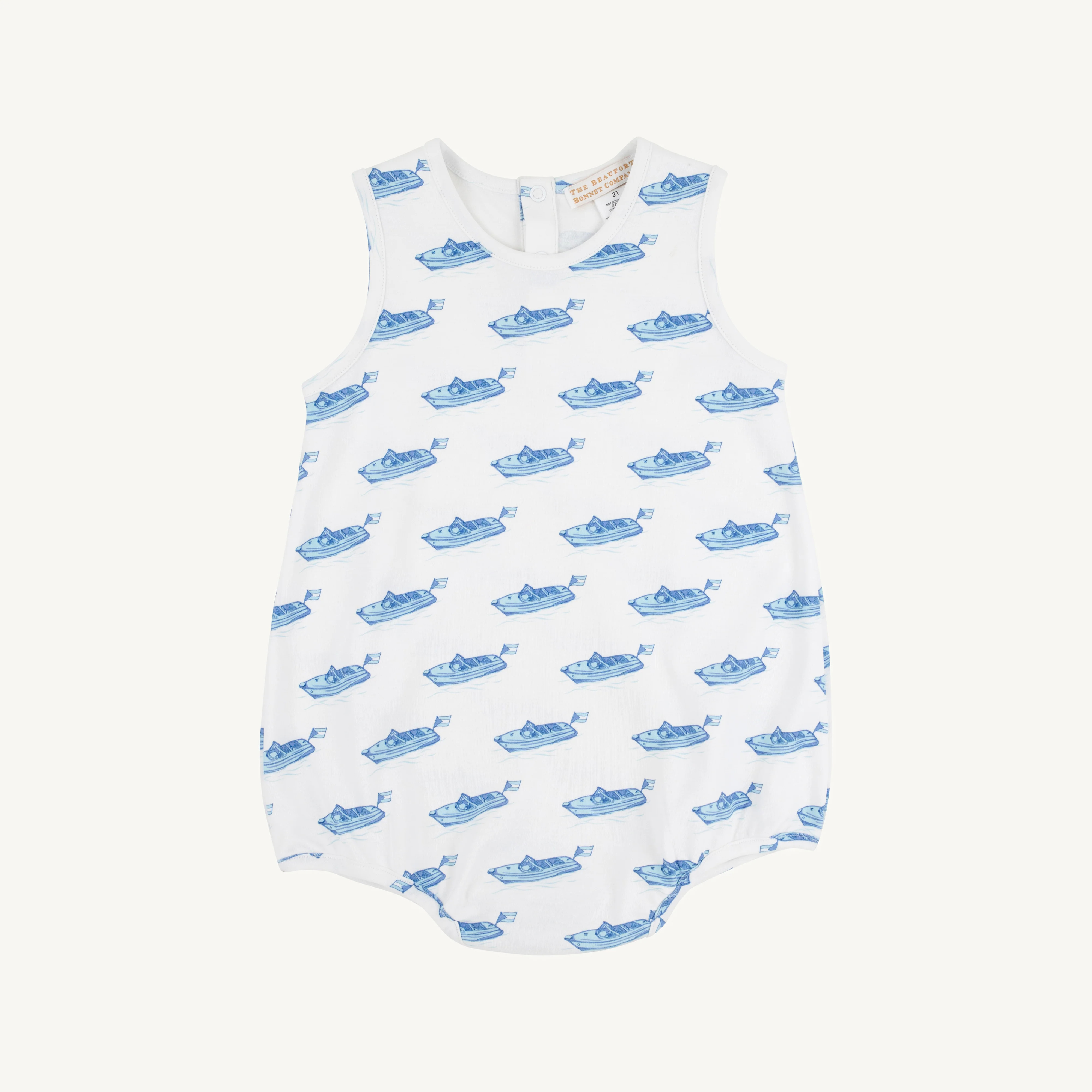 Patton Play Bubble Boys Romper - Briland Time One Piece | The Beaufort Bonnet Company