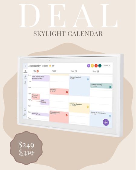 If you’ve been eyeing the skylight calendar or frame, they are both on sale just in time for Mother’s Day! 

Gifts for her, Mother’s Day gift ideas, skylight, amazon gifts for her, last minute gift ideas 

#LTKHome #LTKGiftGuide