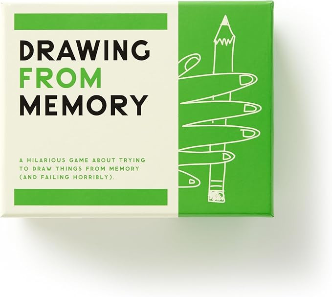 Brass Monkey Drawing from Memory - Social Party Game with 300+ Game Card Prompts for Drawing from... | Amazon (US)