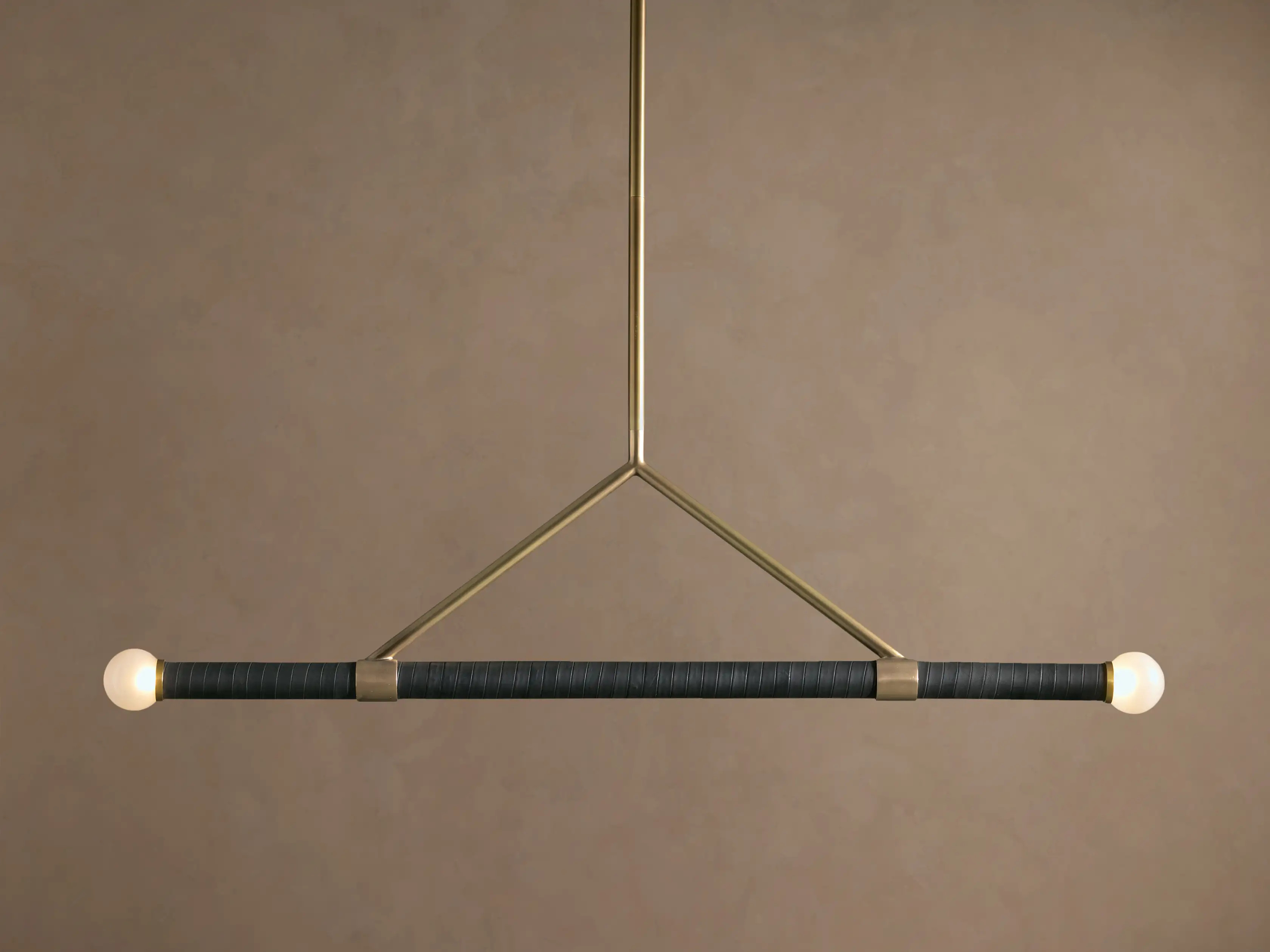 Randall Leather Pendant | Arhaus