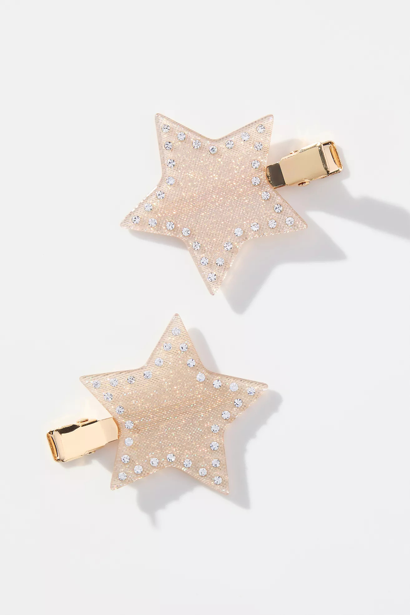Star Crease-Free Hair Clips, Set of 2 | Anthropologie (US)