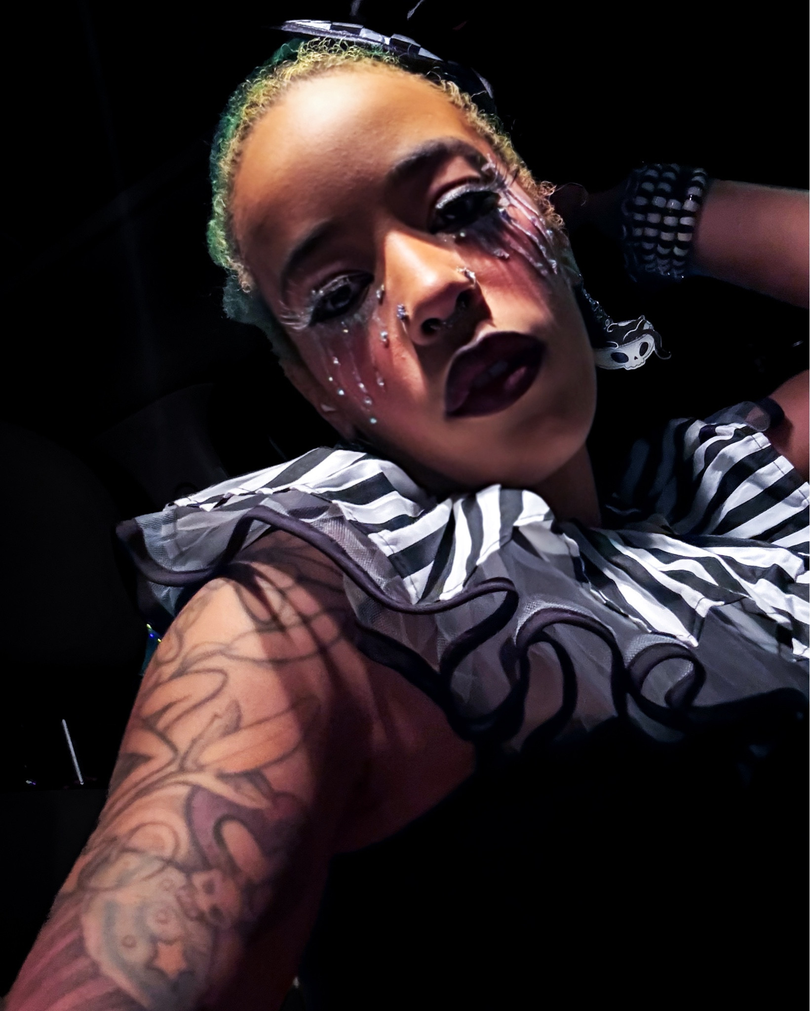 A close up of my makeup. The tears are from Amazon … it’s so easy to apply just peel & STICK! 

#LTKgrwm #LTKOver40