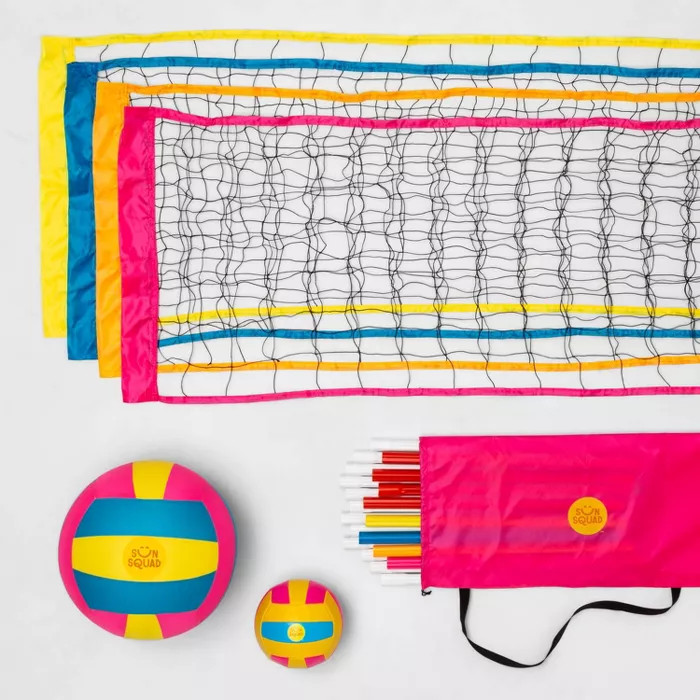 Matrix Ball Lawn Volleyball Sports Set - Sun Squad™ | Target