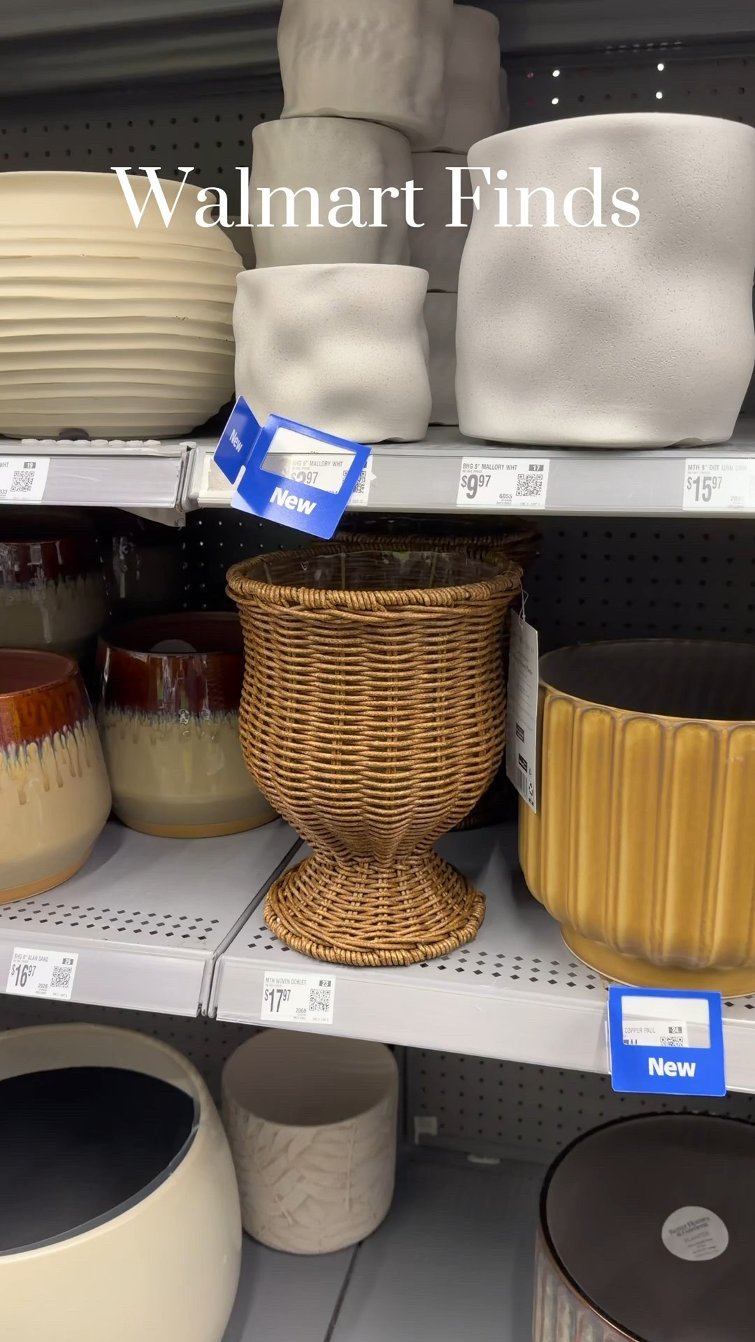 Walmart Planters 🤎