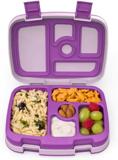 Bentgo® Kids Bento-Style 5-Compartment Lunch Box - Ideal Portion Sizes for Ages 3 to 7 - Leak-Pr... | Amazon (US)