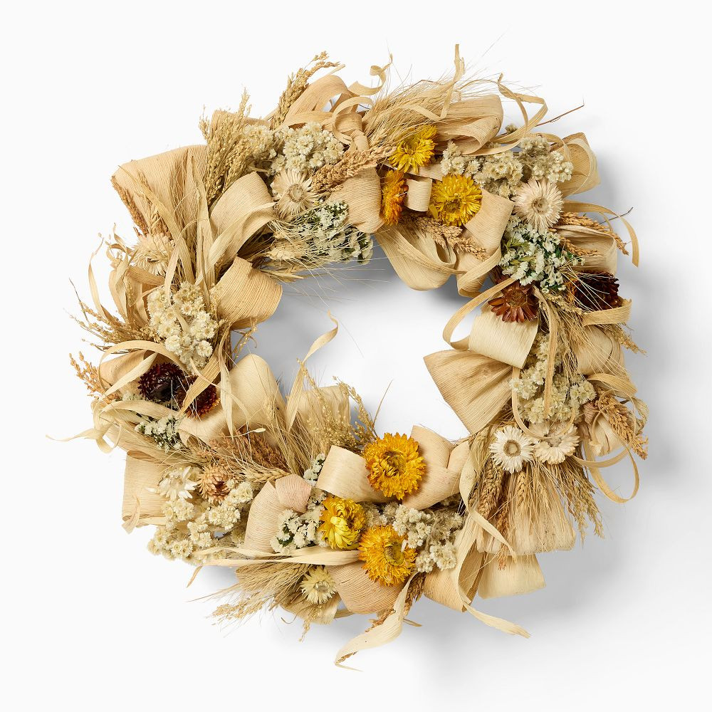 Dried Wanderlust Wreath | West Elm (US)