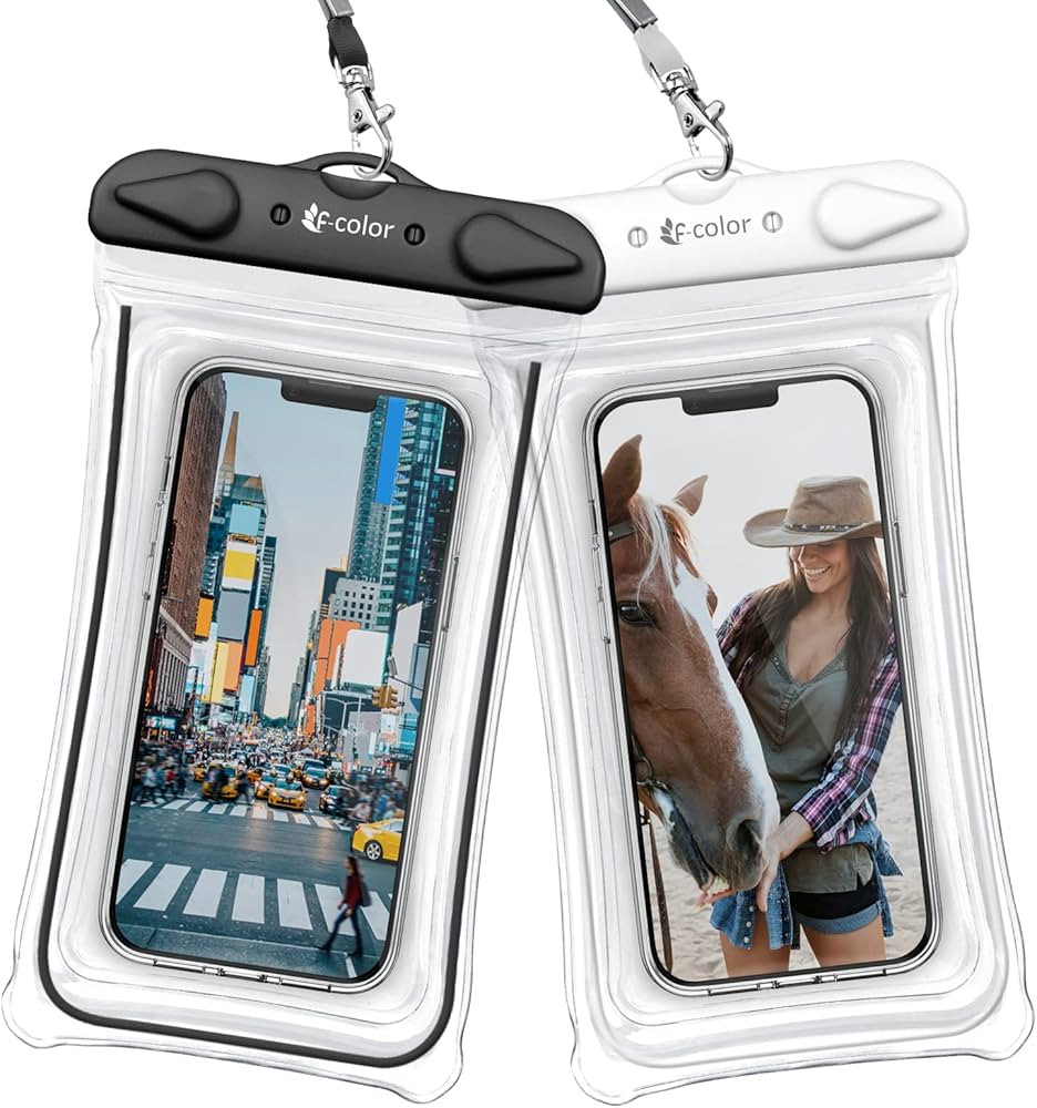 F-color Waterproof Phone Pouch - Waterproof Phone Case - Phone Water Protector Pouch for iPhone 1... | Amazon (US)